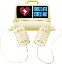 KardioPrevent, Defibrillator, Herz-Lungen-Wiederbelebung